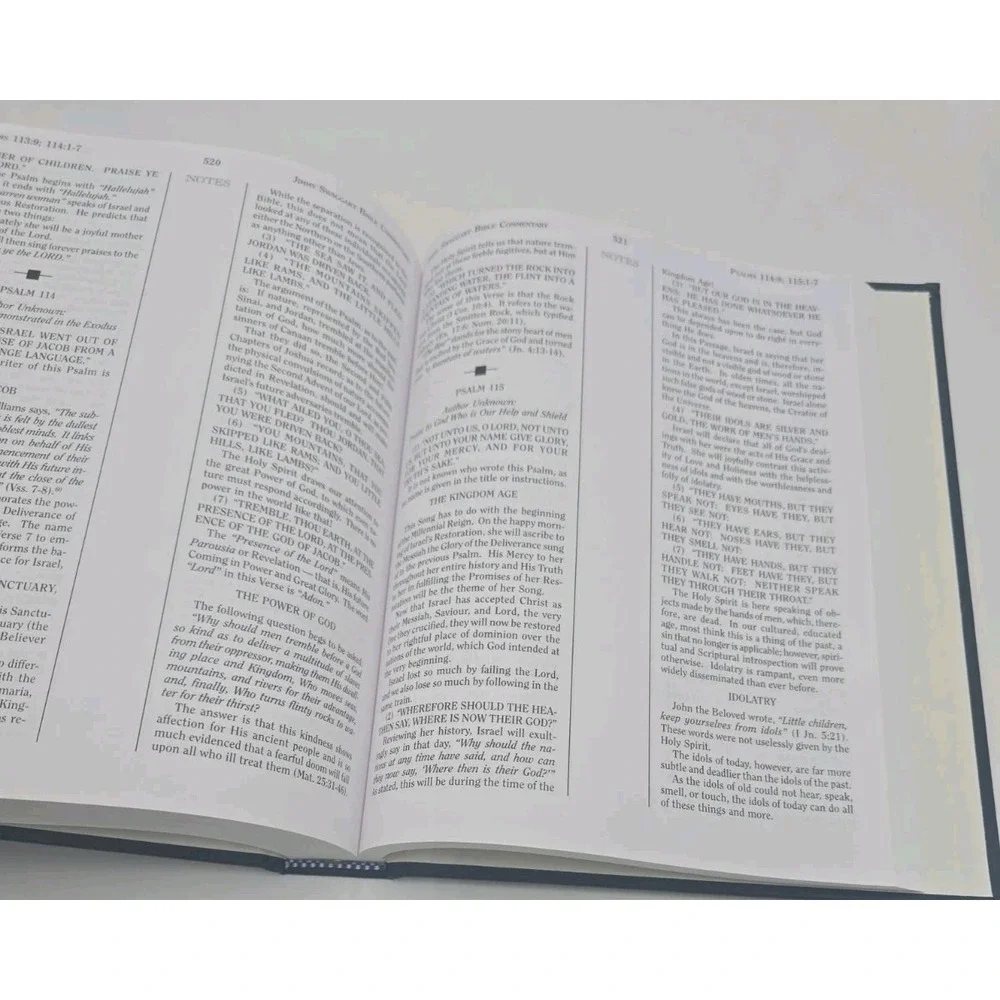 Jimmy Swaggart Bible Commentary Psalms Reference Christian Study Book